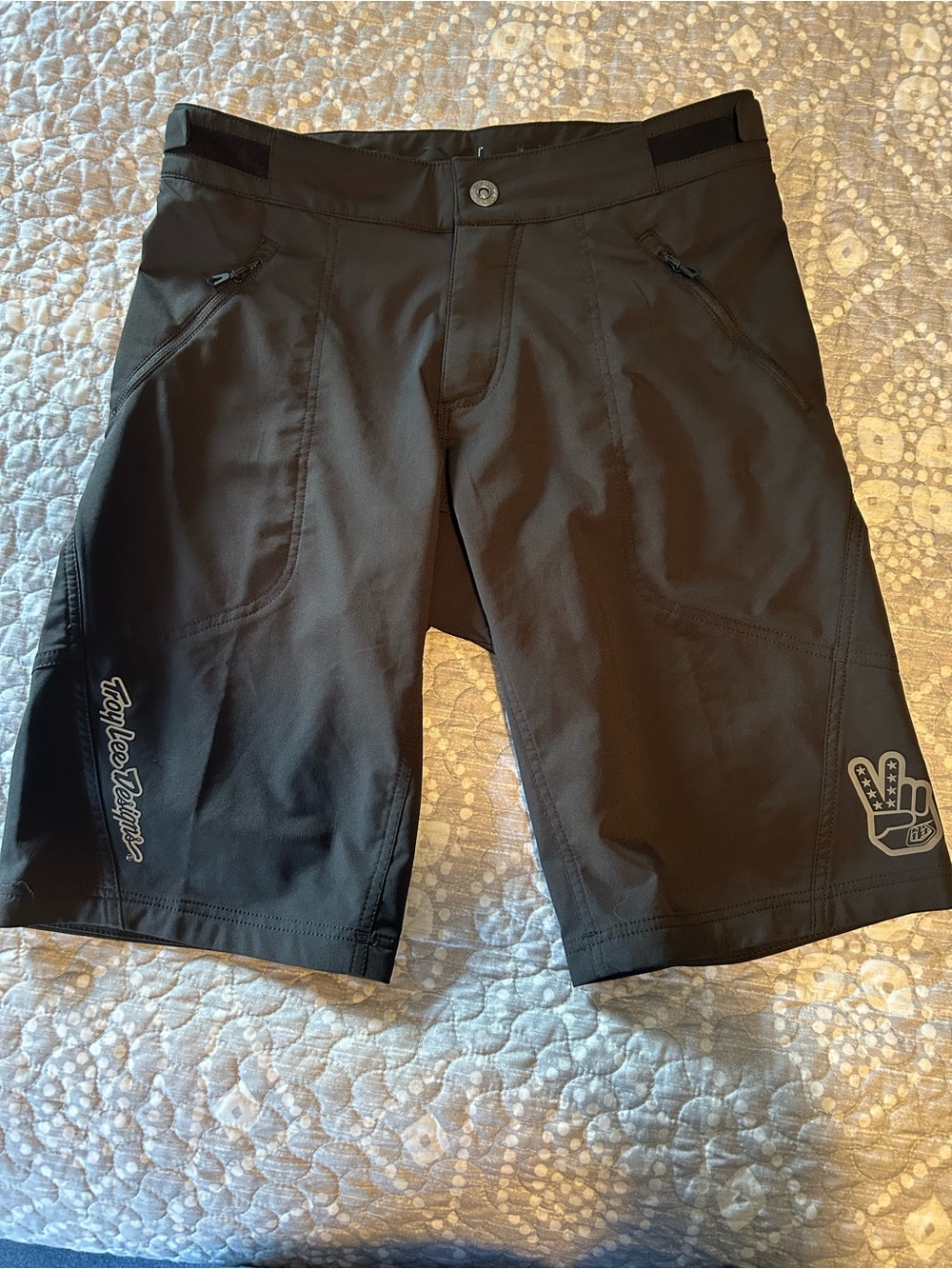 Troy Lee Designs Men's Black Skyline MTB Shorts